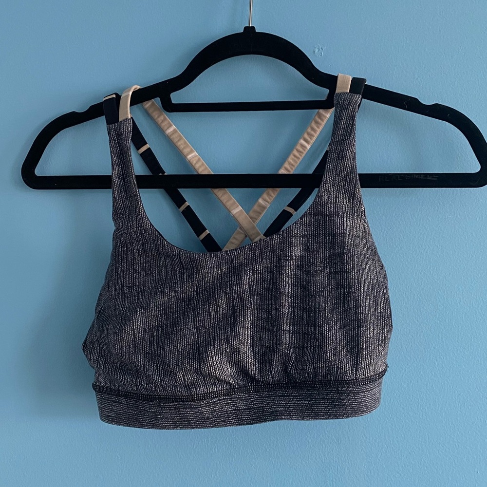 Lululemon Textured Energy Sports Bra